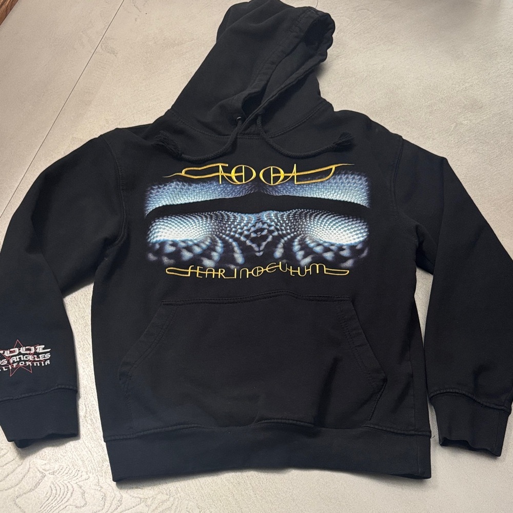 TOOL Black Graphic Hoodie